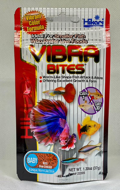 Mangime per pesci tropicali Vibra Bites 37g | Betta Splendens Italia